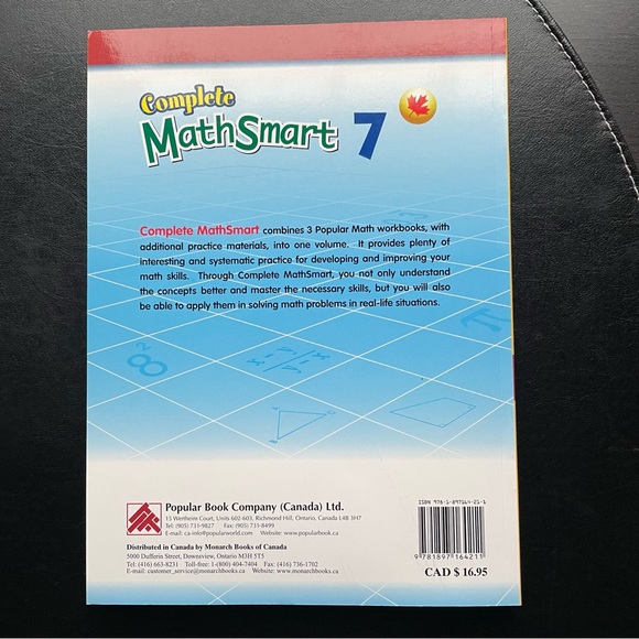 The Ultimate Workbook for Developing and Improving Math Skills - Picture 2 of 5